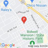 View Map of 183 East 8th Avenue,Chico,CA,95926